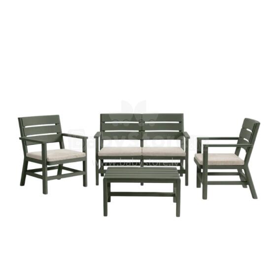 Garden furniture set Doghe green