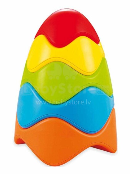 BabyMix Art.PL361975 Развивающая игрушка  Цветная пирамидка