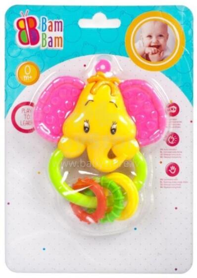 BAM BAM 414262 Ziloņa rattles