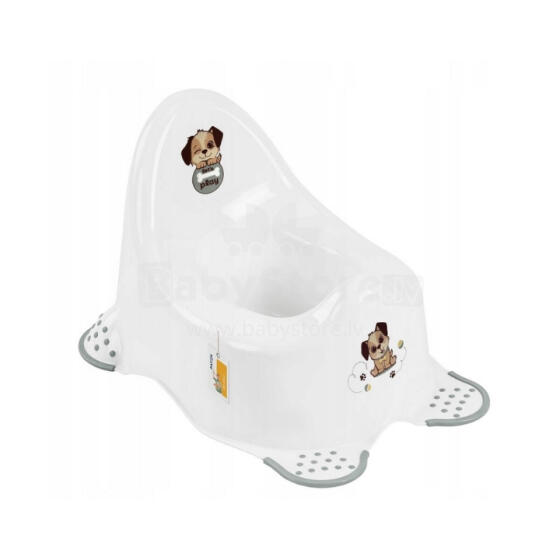 Pot Adam &amp;quot;Dogs&amp;quot; 38x27x23.5cm white