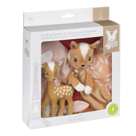 VULLI rotaļlietu komplekts zīdaiņiem FANFAN THE FAWN, 850808
