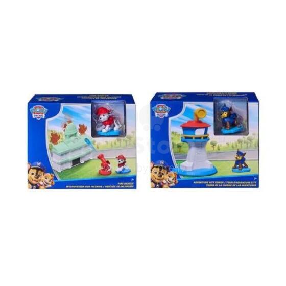 PAW PATROL mini playset Chase Adventure Tower / Marshall Fire Rescue, assort., 6075209