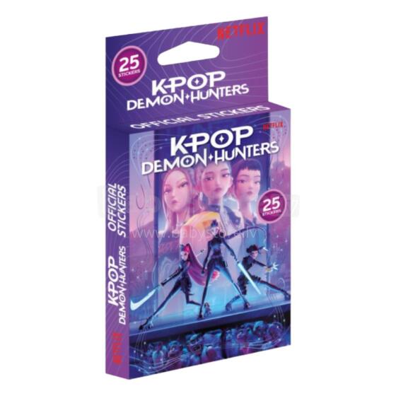 K-POP DEMON HUNTERS kolekcionējamo uzlīmju komplekts, 25 gab., KPSTICKER-2026_5