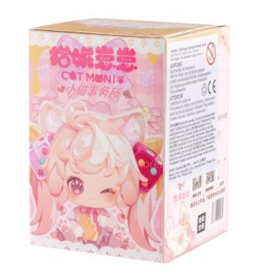CAT MONI collectible character Sweet Emilya-Cub Kitten Office, assort., JG-MN005