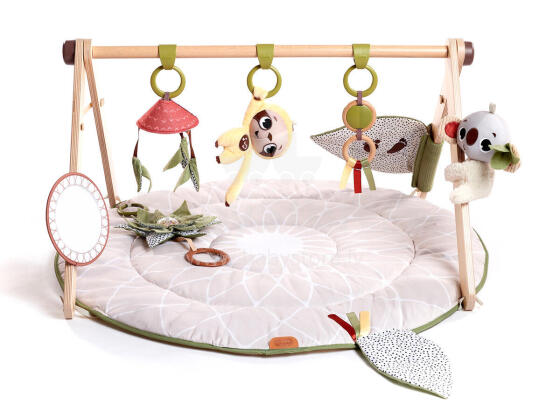 TINY LOVE TL120680 Bērnu sporta zāle ar BOHO statīvu pelēkā iepakojumā