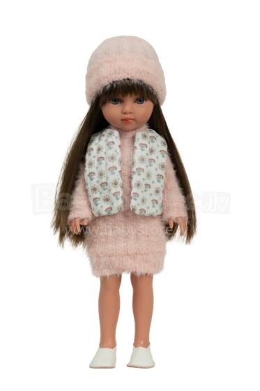 Arias doll girl Carlota in a fluffy dress, 36 cm
