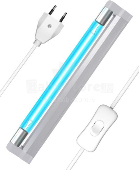Lamp Disinfectant Ozone Light 6W UV Lamp Art.291813 Портативная УФ-C лампа стерилизации дезинфекции