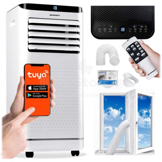 Portable air conditioner dehumidifier with window seal 90000 BTU Berdsen BD-583