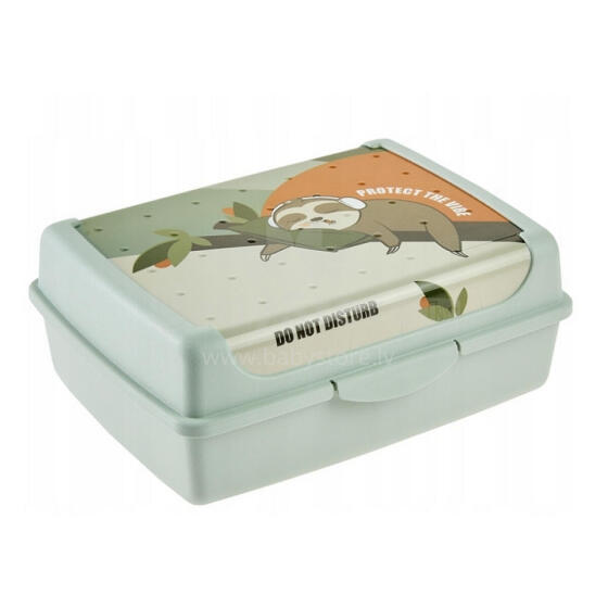 Контейнер для хранения продуктов deco-click-box midi 1L Carla &ldquo;Lazy Lui&rdquo; 17x13x7 см, зеленый