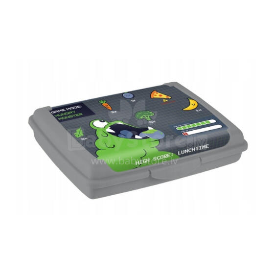 Контейнер для хранения продуктов deco-click-box mini 0.5L Carla &ldquo;Monster&rdquo; 17x13x3.5cm серый