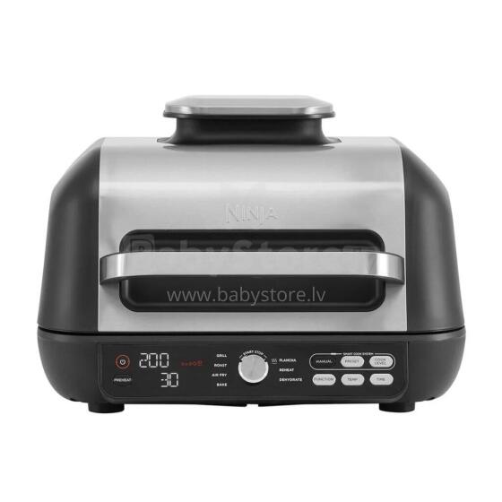 Ninja Foodi Pro Max aerogrils, sudraba krās./melna krās., 2460 W, 3.78 l