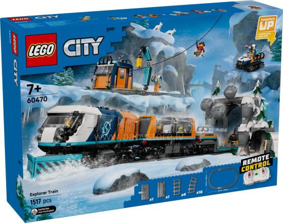 LEGO City pētnieku Arktikas Polārais Ekspresis