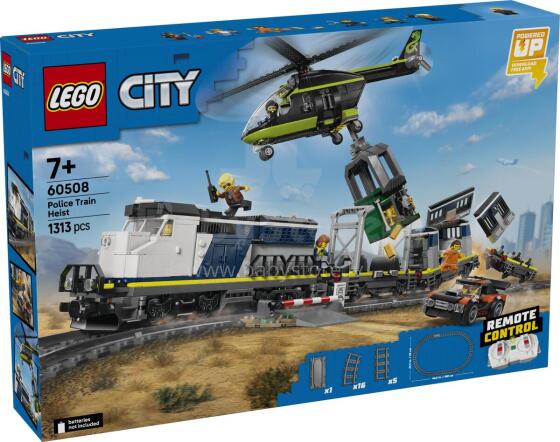 LEGO City Policijas Vilciena Laupīšana