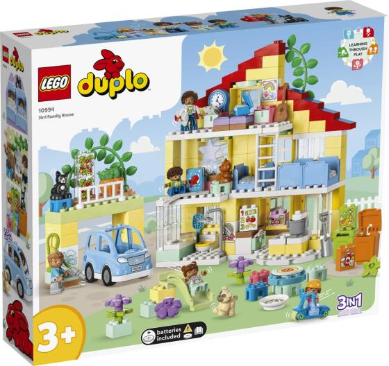 LEGO DUPLO 3in1 Ģimenes māja