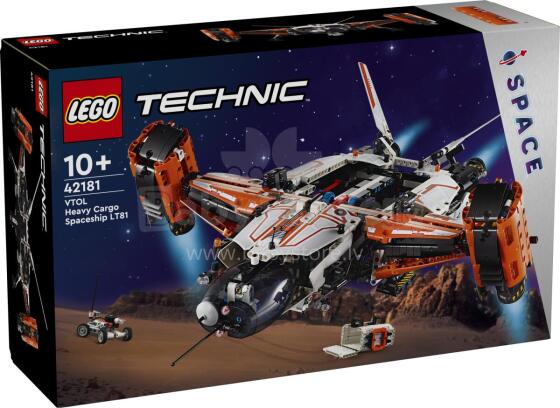 LEGO Technic VTOL smagā kravas kosmosa kuģis LT81
