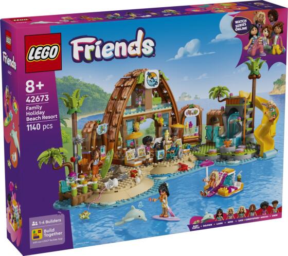 LEGO Friends Family Vacation Beach Resort
