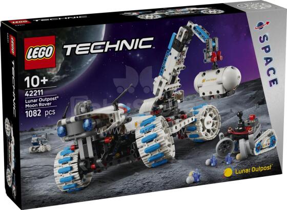LEGO Technic Mēness Izpētes Stacija Mēness Roveris Kosmosa Transportlīdzeklis