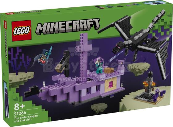 LEGO Minecraft Beigu Pūķis un Beigu Kuģis
