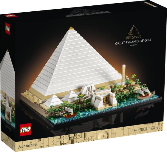 LEGO arhitektūra Lielā Giza piramīda