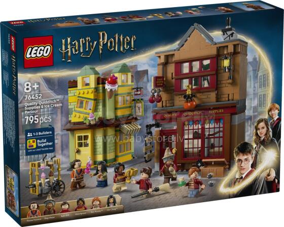 LEGO Harry Potter Kvalitatīvie Quidditch™ Piederumi un Saldējums