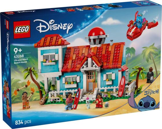 LEGO Disney Лило и Стич Пляжный дом