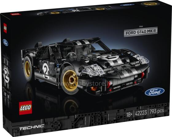 LEGO Technic 1966 Ford GT40 MKII гоночный автомобиль