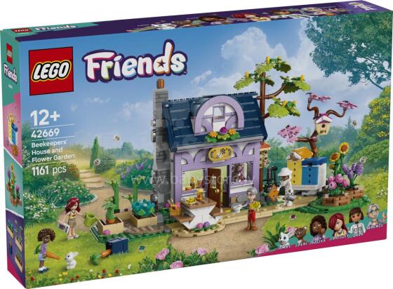LEGO Friends Biškopju māja un ziedu dārzs