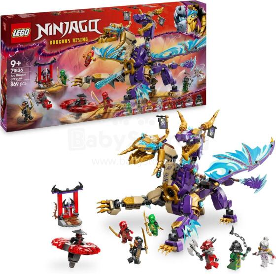 Lego Ninjago Art.71836 Fokusā Arka Pūķis