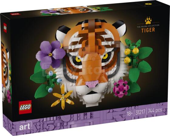 LEGO Art Fauna kolekcija - Tīģeris
