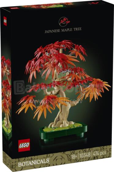 LEGO Botānikas Japāņu Sarkano Kļavu Bonsai Koks
