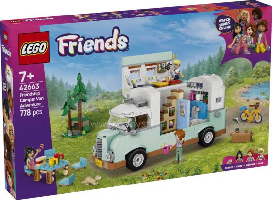 LEGO Friends Draudzības Kempinga Furgons