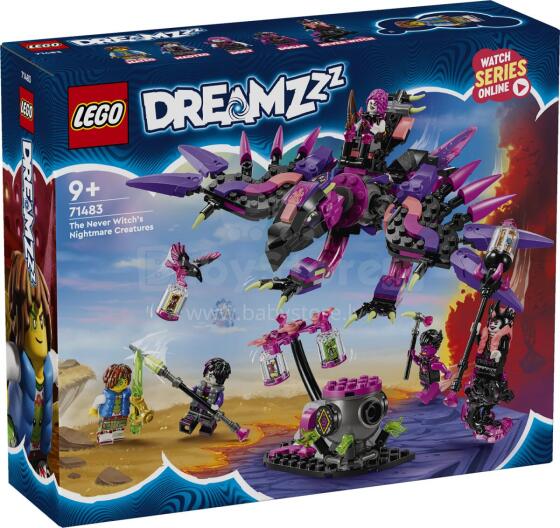 LEGO DREAMZzz Nekad Raganas Murgi Radījumi