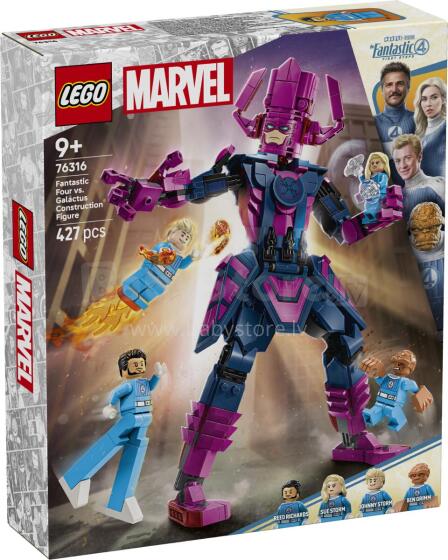 LEGO Marvel Fantastiskā Četrinieka cīņa pret Galaktusu