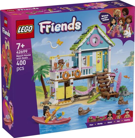 LEGO Friends Pludmales Māja ar Zīlēm