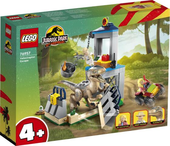 LEGO Jurassic World Velociraptor Escape