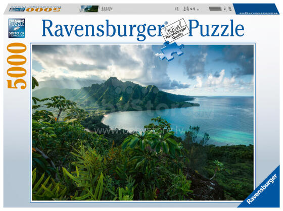 Ravensburger puzle 5000 gabali Hawai