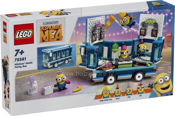 LEGO Миньоны Автобус для музыкальной вечеринки Миньонов