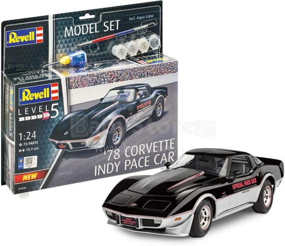Revell modeļu komplekts '78 Corvette Indy Pace Car 1:24