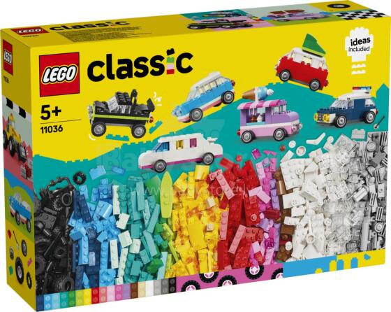 LEGO Classic Radošie Transportlīdzekļi
