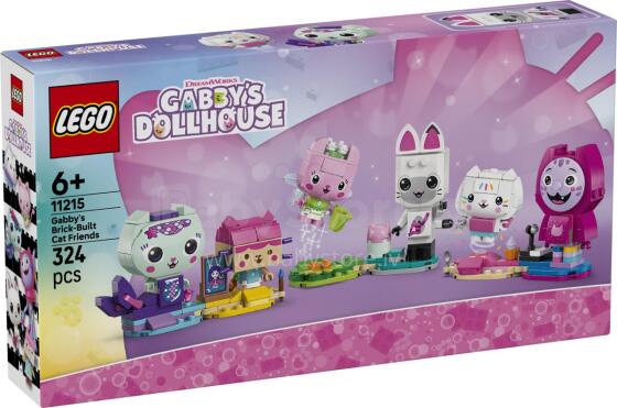 LEGO Gabby’s ķieģeļu kaķu draugi