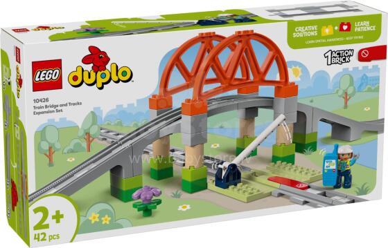 LEGO DUPLO Железнодорожный мост и набор путей