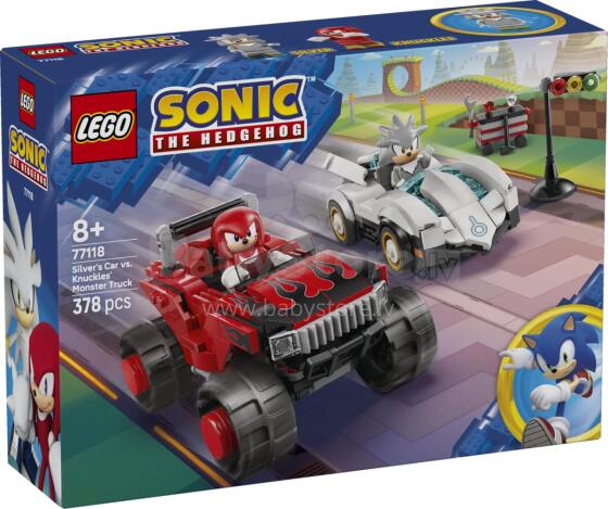 LEGO Sonic Silver's Car pret Knuckles' Monster Truck