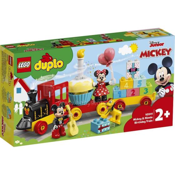 LEGO DUPLO Mikija un Minijas Dzimšanas dienas Vilciens