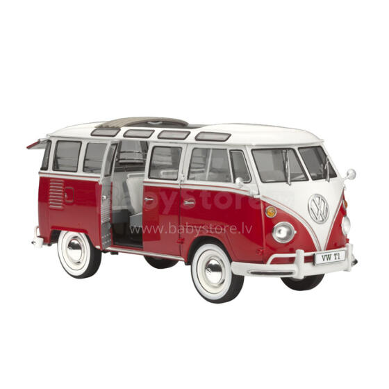 Revell plastmasas modelis VW T1 Samba autobuss 1:24