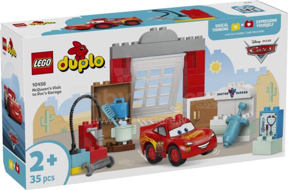 LEGO DUPLO Mcqueen apmeklējums Doka garāžā