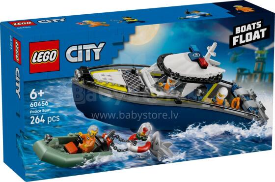 LEGO City Policijas Laivas Aizturēšana