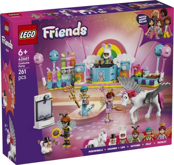LEGO Friends Kostīmu Ballīte ar Vienradzi un Feju