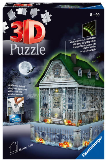 Ravensburger 3D puzle Spoku māja