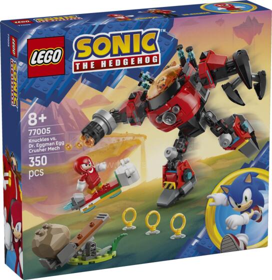 LEGO Sonic Knuckles pret Dr. Eggman Olu Saspiešanas Mehānisms