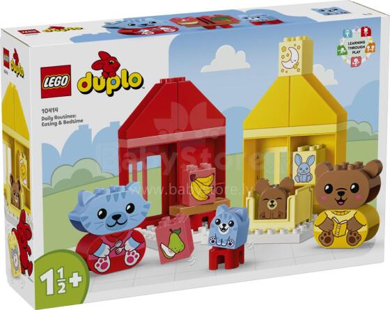 LEGO DUPLO Ikdienas Routines: Ēšana un Gulēšana